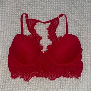 Victoria’s Secret Red Lace Bralette